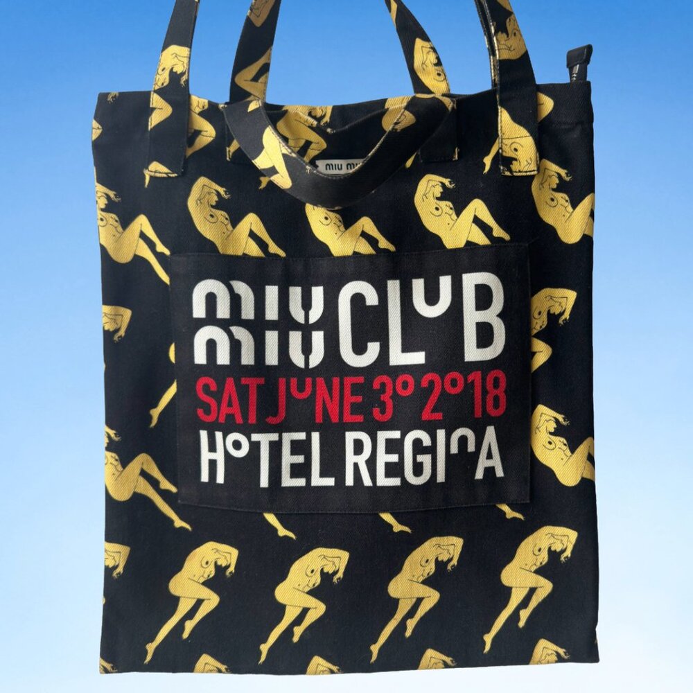 Miu Miu Rare Limited Edition Tote Bag, 2018 Hotel Regina, OS - Picture 2 of 5